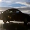Çıldır Gölü üzerinde drift yaptılar