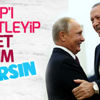 Erdoğan ve Putin Tahran'da buluştu