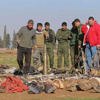 YPG cesetleri sergiledi YPG cesetleri sergiledi