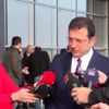 İmamoğlu, Kanal İstanbul hakkında gazetecilerin sorularını ...