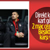 Çağdaş Atan kırmızı kart gördü Çağdaş Atan kırmızı kart gördü