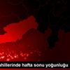 Mersin sahillerinde hafta sonu yoğunluğu