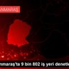 Kahramanmaraş ta 9 bin 802 iş yeri denetlendi