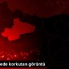 Tarihi kalede korkutan görüntü