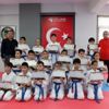 Minik karatecilerin kuşak sınavı Minik karatecilerin kuşak sınavı