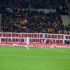 Galatasaray taraftarından 'Sefa Kalya' pankartı