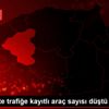 Karabük te trafiğe kayıtlı araç sayısı düştü