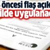 ÖSYM Başkanı Aygün'den flaş KPSS açıklaması! 81 ilde uygulanacak