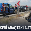 Askeri araç kaza yaptı: 4 yaralı