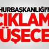 Cumhurbaşkanlığı'ndan açıklama! Düşecek