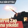 Terör yuvaları yerle bir! Haftanin ve Zap böyle vuruldu Terör yuvaları yerle bir! Haftanin ve Zap böyle vuruldu