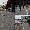 Tarabya'da sahil yolu çöktü