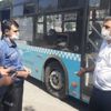Otobüse maskesiz alınmayınca tehditler savurdu
