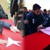 1.5 yaşındaki oğlunun battaniyesiyle uğurlandı 1.5 yaşındaki oğlunun battaniyesiyle uğurlandı