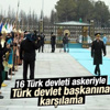 Cumhurbaşkanı Erdoğan Aliyev'i ağırladı İZLE
