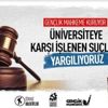 Üniversiteli Gençler mahkeme kuruyor Üniversiteli Gençler mahkeme kuruyor