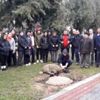 Musa Aydın dan kadın millilere moral ziyareti Musa Aydın dan kadın millilere moral ziyareti