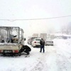 İstanbul-Ankara yoluna çığ düştü!