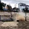 samsun da sağanak; yeşil dere taştı, yollar göle döndü ... samsun da sağanak; yeşil dere taştı, yollar göle döndü ...