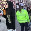 Ne korona dinledi ne de polis! Maske takmayan kadın ekiplere zorluk çıkardı