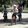 Kayseri de çocuklar parklara akın etti