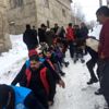 Gevaşlıların kızak keyfi Gevaşlıların kızak keyfi