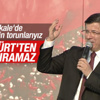 Başbakan Davutoğlu'nun Yenikapı konuşması