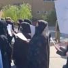 Afganistan'da kadınlar hakları için gösteri yaptı