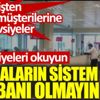 ﻿Bankaların sistem kurbanı olmayın