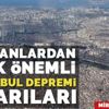 İstanbul büyük depreme hazır mı? Uzmanlar tüm olasılıkları tek tek anlattı İstanbul büyük depreme hazır mı? Uzmanlar tüm olasılıkları tek tek anlattı
