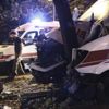 Hasta taşıyan ambulans kaza yaptı Hasta taşıyan ambulans kaza yaptı