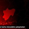 Kayseri de karla mücadele çalışmaları Kayseri de karla mücadele çalışmaları