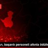 Başkan Arı, başarılı personeli altınla ödüllendirdi