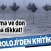SON DAKİKA! Meteoroloji'den kritik uyarı! Buzlanma ve don olayına dikkat! 25 Ocak hava durumu... SON DAKİKA! Meteoroloji'den kritik uyarı! Buzlanma ve don olayına dikkat! 25 Ocak hava durumu...