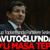 Davutoğlu'ndan PYD'li Masa Tepkisi