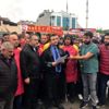 Galatasaray taraftarı mahkemeye akın etti Galatasaray taraftarı mahkemeye akın etti