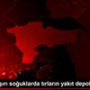 Ağrı da aşırı soğuklarda tırların yakıt depoları dondu Ağrı da aşırı soğuklarda tırların yakıt depoları dondu