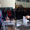Sarıgül ve Karayalçın ön seçim için oy kullandı Sarıgül ve Karayalçın ön seçim için oy kullandı