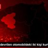 Kanyona devrilen otomobildeki iki kişi kurtarıldı Kanyona devrilen otomobildeki iki kişi kurtarıldı