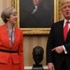 May, Trump ile telefonda görüştü