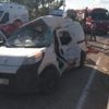 Denizli'de feci kaza trafiği kilitledi Denizli'de feci kaza trafiği kilitledi