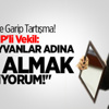 Meclis'te Çakal Tartışması Meclis'te Çakal Tartışması