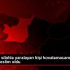 Ağabeyini silahla yaralayan kişi kovalamacanın ardından ... Ağabeyini silahla yaralayan kişi kovalamacanın ardından ...