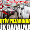 ﻿Otomotiv pazarında büyük daralma. ÖTV indirimi de fayda etmedi