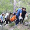 Kuşlar işaret etti, baba yıkıldı! 120 metrede 4 saat...