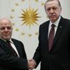 Cumhurbaşkanı Erdoğan, İbadi ile görüşüyor