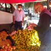 Pazarlar da ilçe pazarı kapatıldı Pazarlar da ilçe pazarı kapatıldı