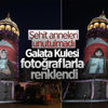 Anneler Günü, Galata Kulesi'ne yansıtılan fotoğraflarla kutlandı Anneler Günü, Galata Kulesi'ne yansıtılan fotoğraflarla kutlandı