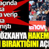 ﻿Bir anda İstanbul Beyefendisi oldu. Halis Özkahya hakemliği neden bıraktığını açıkladı! Son maçında 9 dakika uzatma verip, 5 dakika oynatmıştı