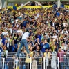 Tribüne barış ve huzur geldi